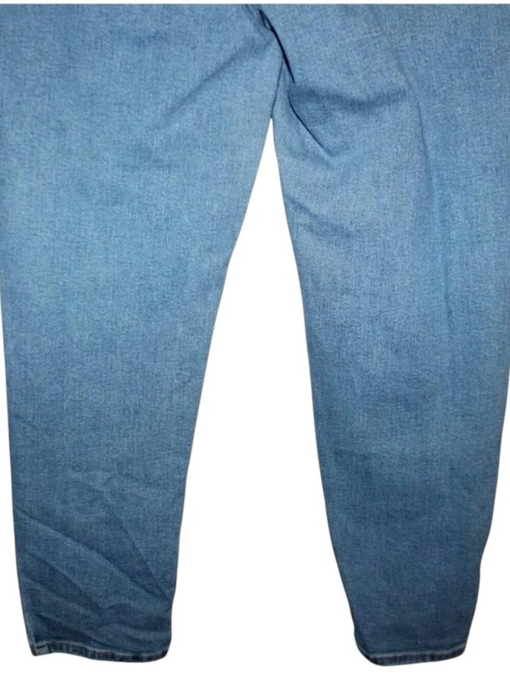 Levis SilverTab High Waisted Cropped Mom Jeans 29 Distressed Stretch Ankle - Picture 4 of 12